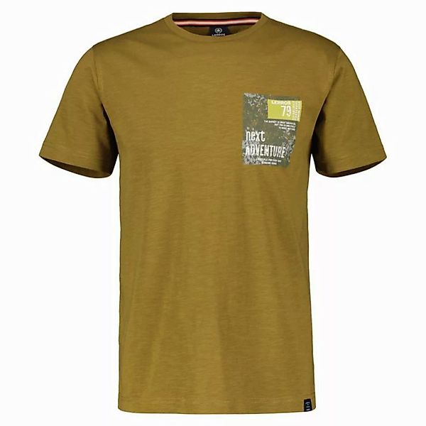 LERROS T-Shirt "LERROS O-Neck T-Shirt, Brustprint" günstig online kaufen