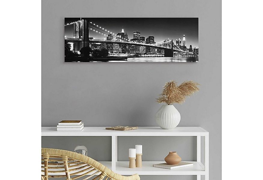 Reinders! Bild New York - Brooklyn Bridge black &, 90/30 cm günstig online kaufen