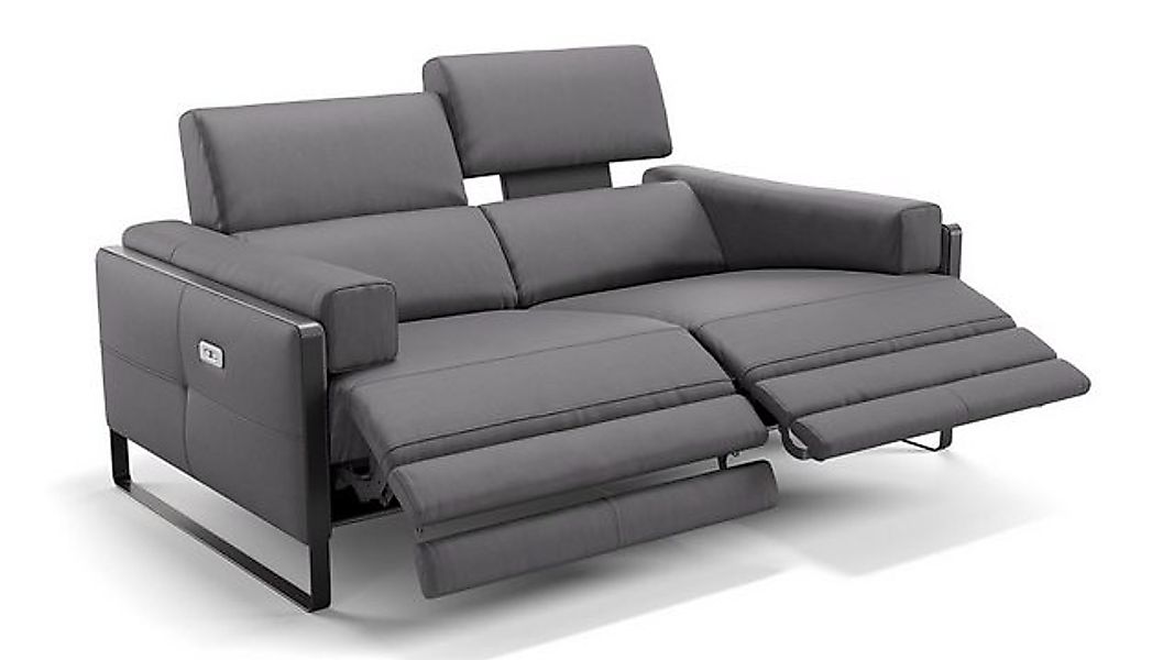 Sofanella 2-Sitzer Leder MILO, Relaxsofa, Designsofa, Designer Couch, Itali günstig online kaufen