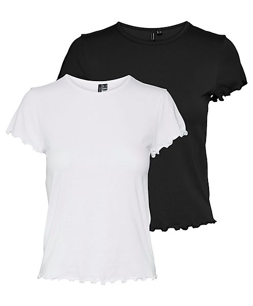 Vero Moda Kurzarmshirt VMBARBARA SS SHORT günstig online kaufen