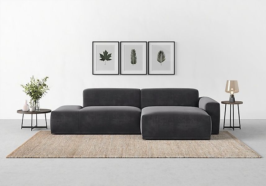 TRENDMANUFAKTUR Ecksofa »Braga, mit hochwertigem Kaltschaum, L-Form, in Cor günstig online kaufen