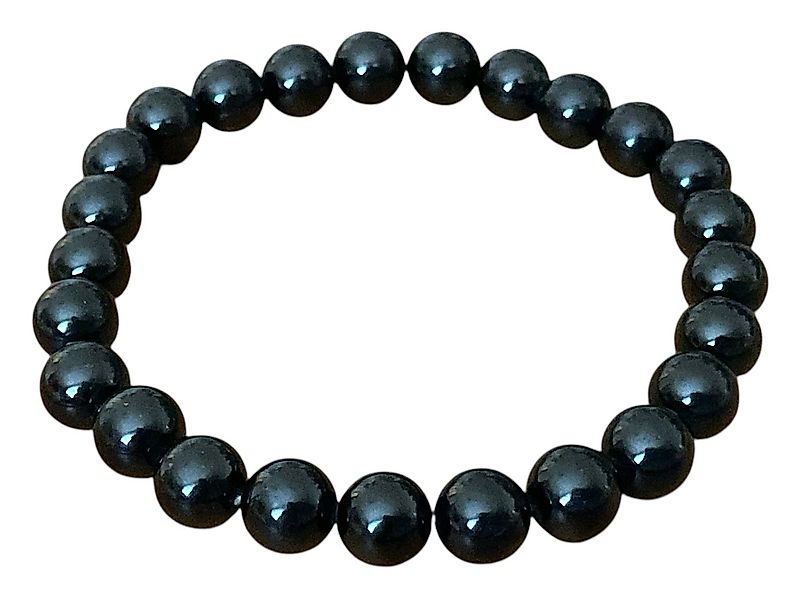 Steinfixx® Perlenarmband Turmalin (Schörl) Durchmesser 8mm, handgefertigt, günstig online kaufen