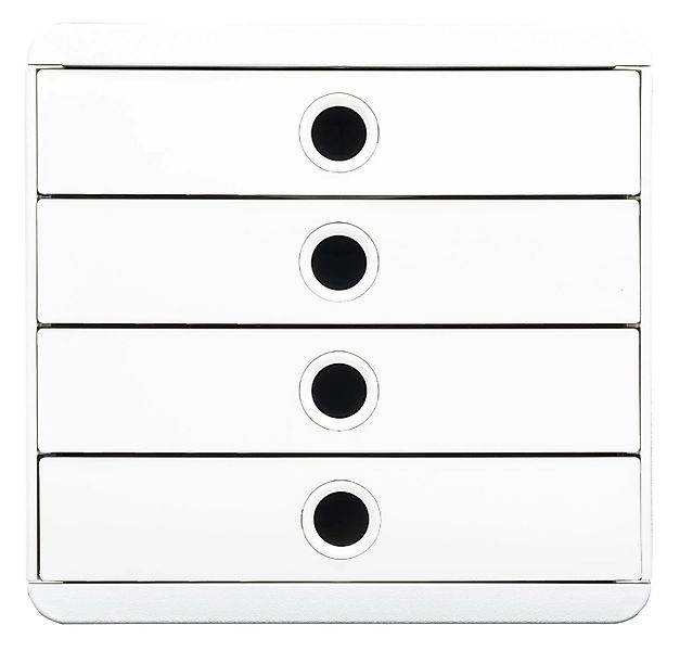 EXACOMPTA Aufbewahrungsbox Schubladenbox Pop Box, 4 Schubladen, AutentiK - günstig online kaufen