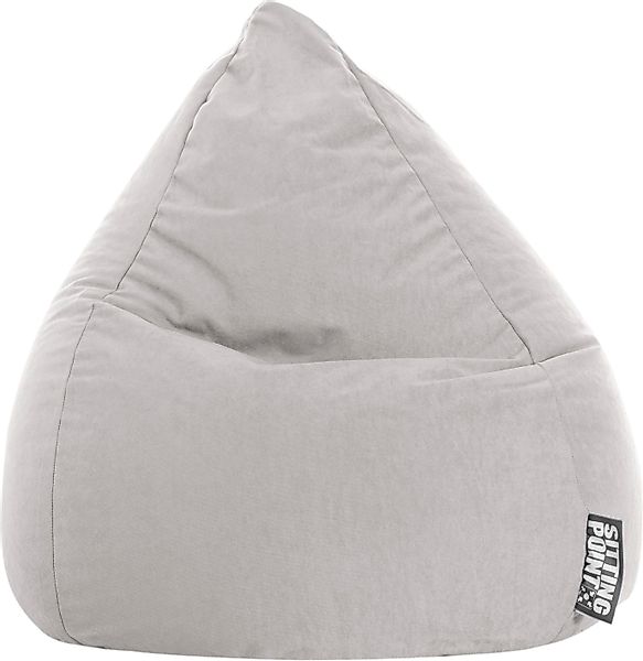 Sitting Point Sitzsack BeanBag Easy 120 l Grau günstig online kaufen