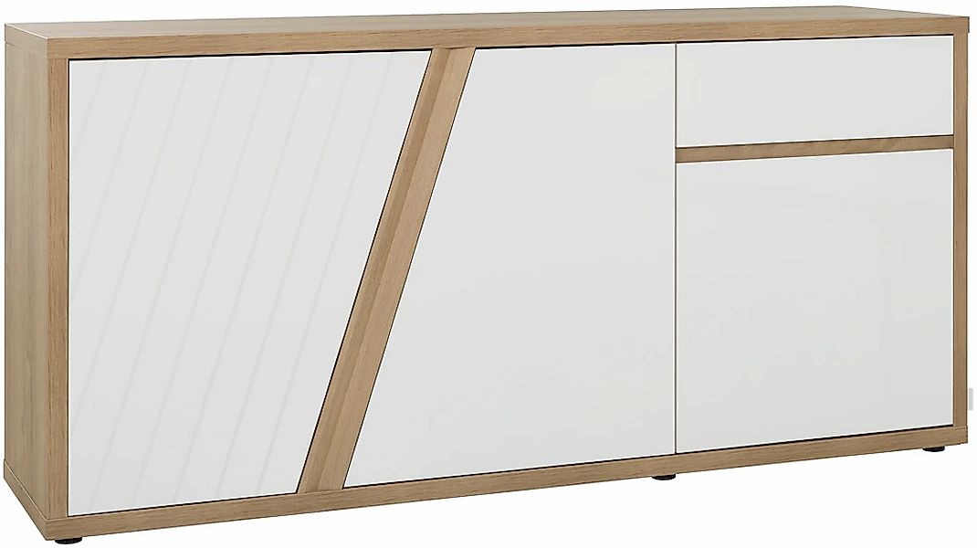 Gami Sideboard "EPURA", Sideboard 3 Türen 1 Schublade günstig online kaufen
