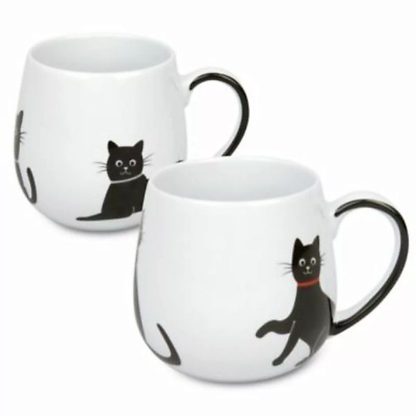 Könitz My lovley cats - Kuschelbecher - 2er Set schwarz/weiß günstig online kaufen