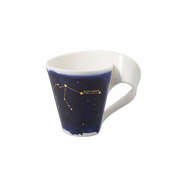 Villeroy & Boch Tasse "Tasse Wassermann NewWave Stars 300 ml weiß-blau" günstig online kaufen