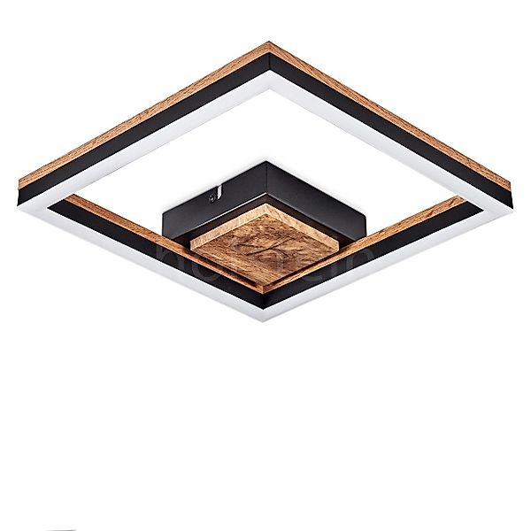hofstein Deckenleuchte Deckenlampe aus Metall/MDF/Kunststoff in günstig online kaufen