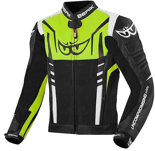 Berik Motorradjacke Striper Motorrad Lederjacke günstig online kaufen