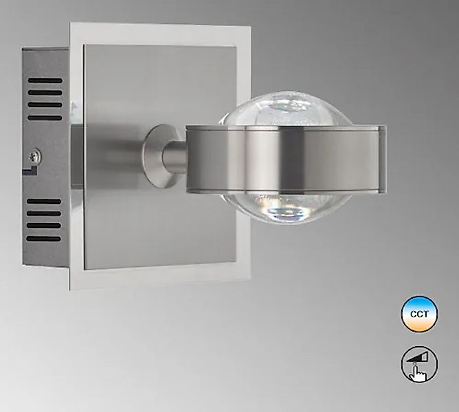 FISCHER & HONSEL LED Wandleuchte »Cluedo«, 1 flammig, Leuchtmittel LED-Modu günstig online kaufen