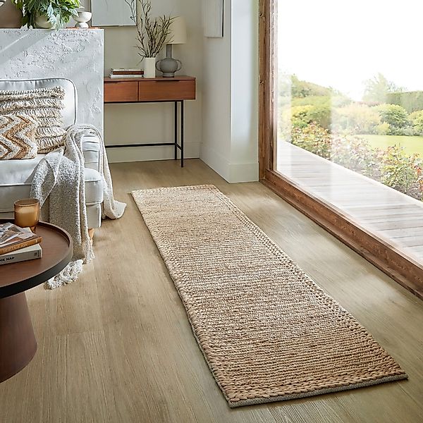 FLAIR RUGS Teppich »Drew Border«, rechteckig, 3 mm Höhe, Soumak-Handflechtt günstig online kaufen