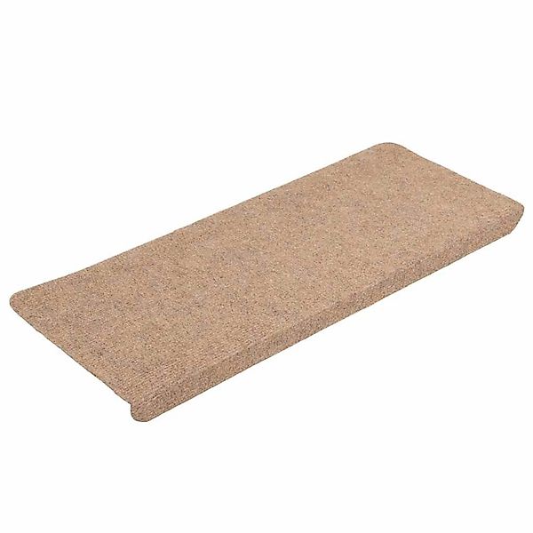 vidaXL Stufenmatten Selbstklebend 30 Stk Beige 65x24,5x3,5 cm 3365898 günstig online kaufen