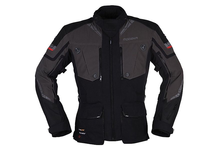 Modeka Motorradjacke Modeka Motorradjacke Panamericana II schwarz / dunkelg günstig online kaufen