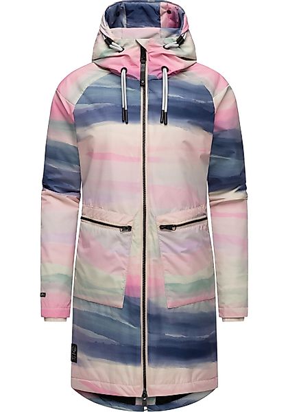 Ragwear Wintermantel Holstic Print Wasserdichter Winter günstig online kaufen