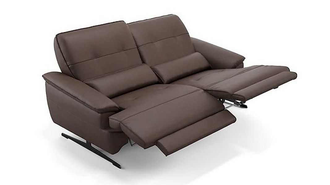 Sofanella 2-Sitzer Leder PERLO, Relaxsofa, Designsofa, Designer Couch, Ital günstig online kaufen