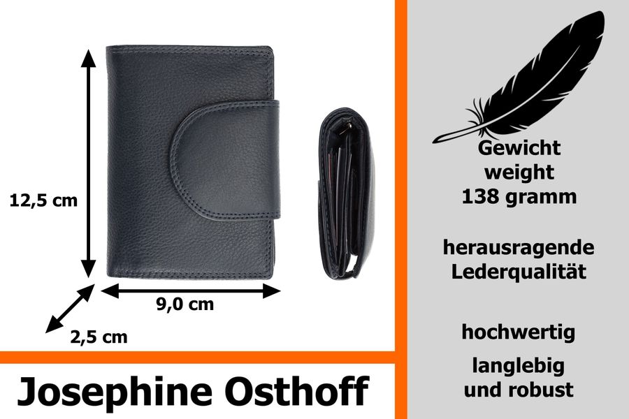 Josephine Osthoff Brieftasche Wiener Minibrieftasche Geldbörse günstig online kaufen