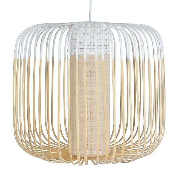 Forestier Bamboo Light M Pendellampe 45 cm weiß günstig online kaufen
