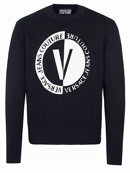 Versace Strickpullover Versace Jeans Couture Pullover schwarz günstig online kaufen