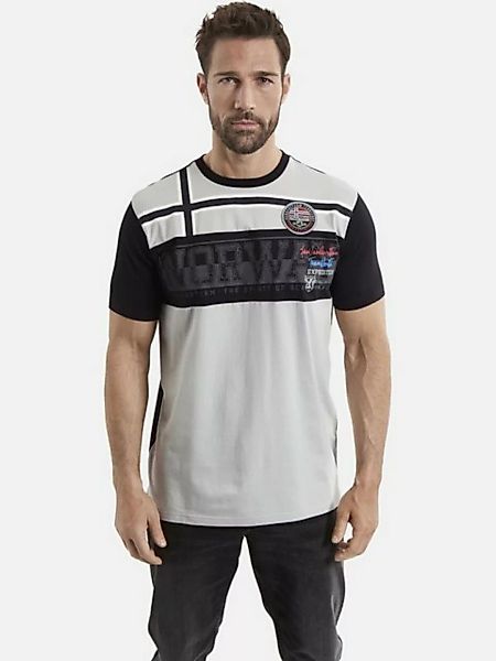 Jan Vanderstorm T-Shirt RUNEAS Rücken in Kontrastfarbe günstig online kaufen