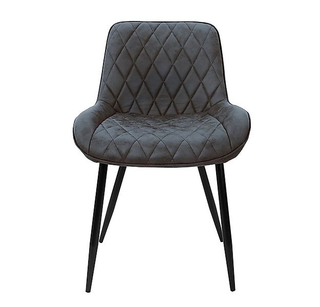 ML-DESIGN Polsterstuhl Esszimmerstuhl mit Rücken- und Armlehnen, Metallbein günstig online kaufen