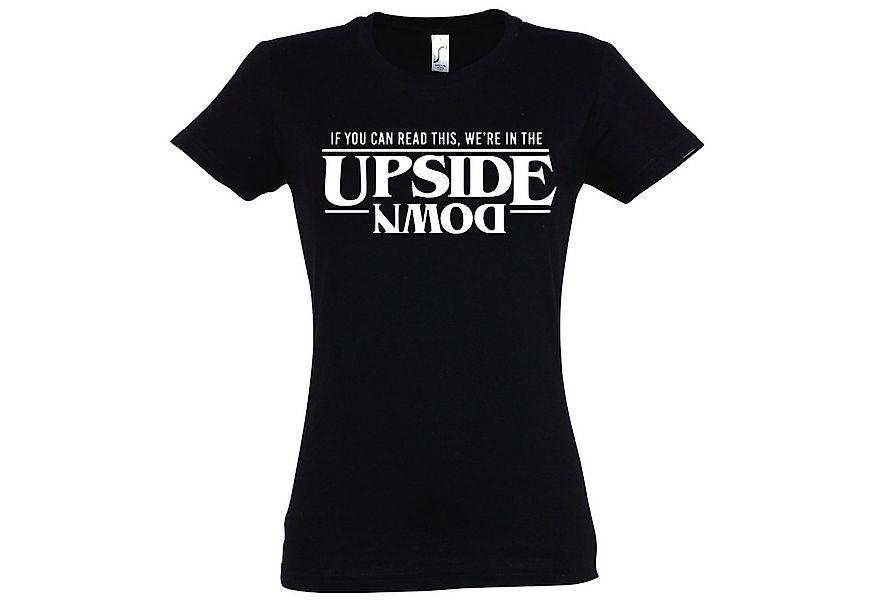 Youth Designz Print-Shirt Upside Down Damen T-Shirt Stranger Fun-Look mit l günstig online kaufen