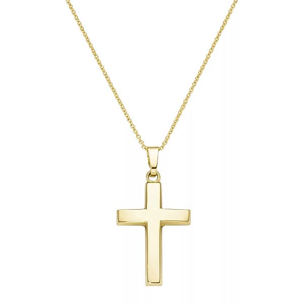 Luigi Merano Kreuzkette "Kreuz Anhänger, Gold 585" günstig online kaufen