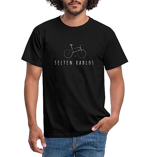 Spreadshirt T-Shirt Fahrrad Geschenk Selten Radlos günstig online kaufen