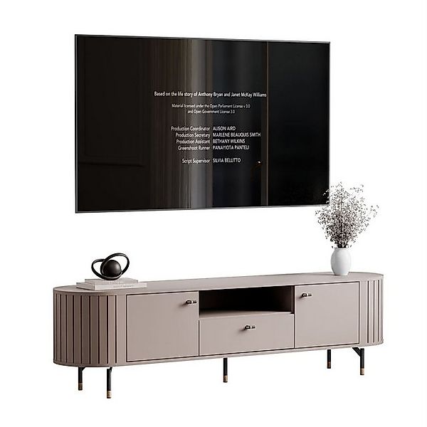 Lookway TV-Schrank ELODIE 180 cm mit Stauraum und Soft-Close-System (1x TV günstig online kaufen