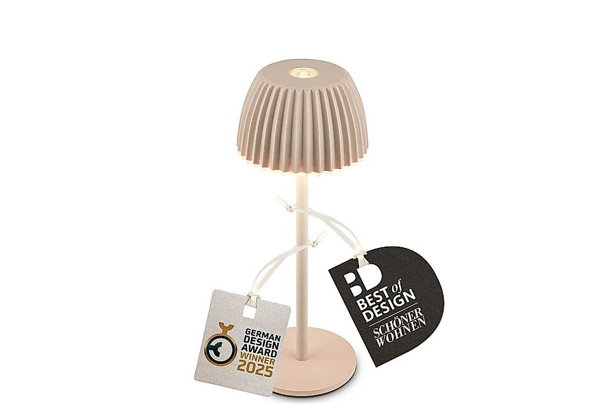 Briloner Leuchten LED Tischleuchte Riffle Tischlampe kabellos Akku USB-C di günstig online kaufen