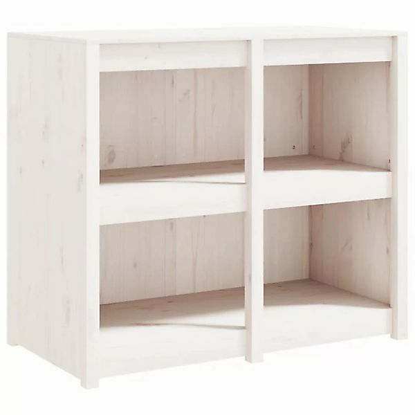 vidaXL Outdoor-Küchenschrank Weiß 106x55x92 cm Massivholz Kiefer Modell 1 günstig online kaufen