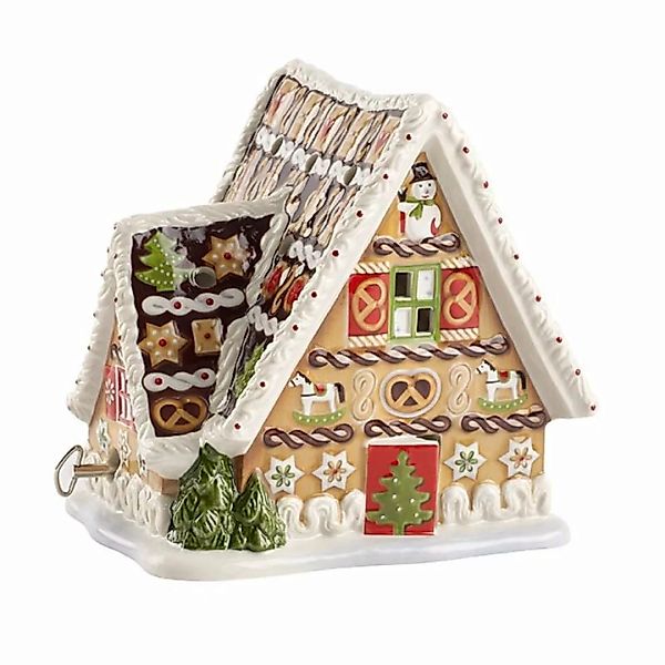 Villeroy & Boch Christmas Toys Christmas Toys Lebkuchenhaus mit Spieluhr (m günstig online kaufen