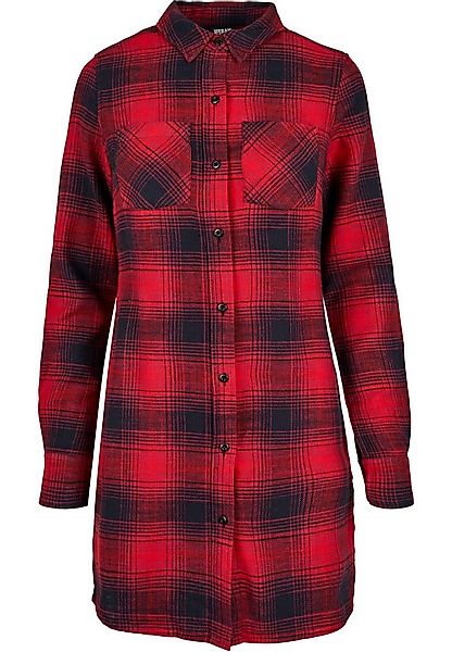 URBAN CLASSICS Shirtkleid Urban Classics Damen Ladies Check Shirt Dress (1- günstig online kaufen