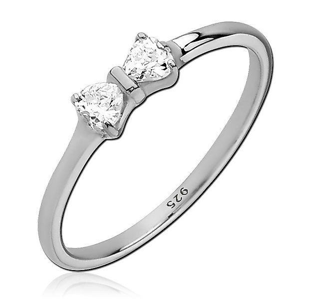 viva-adorno Silberring Damenring Fingerring 925 Sterlingsilber Kristall Sch günstig online kaufen
