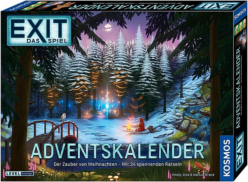 Kosmos Spielzeug-Adventskalender EXIT, Das Spiel - günstig online kaufen