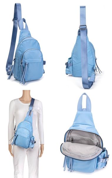 ITALYSHOP24 Schultertasche Damen Crossbody Sling-Tasche Brusttasche günstig online kaufen