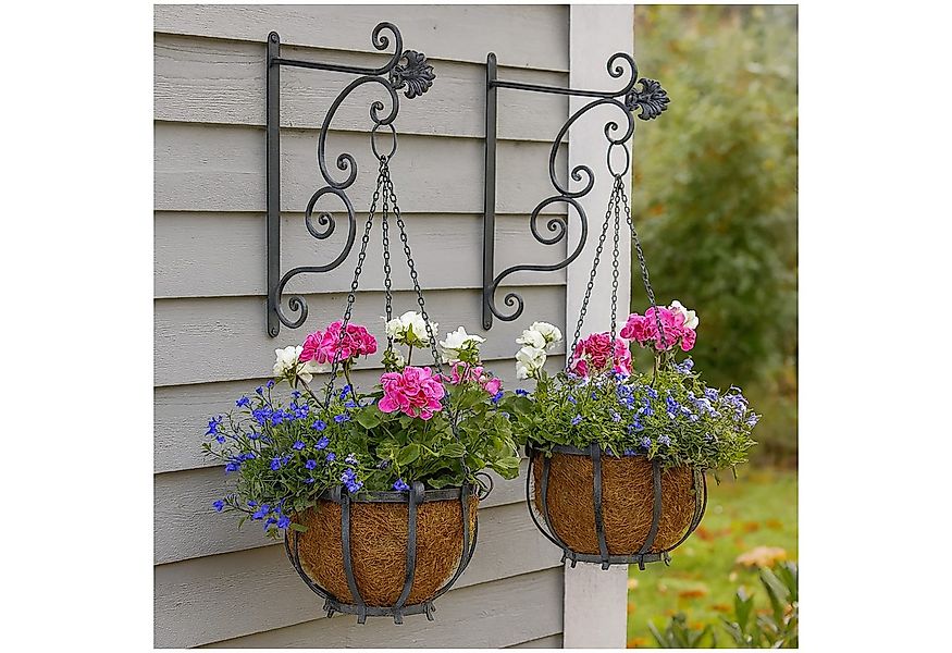 HTI-Living Blumenampel Nostalgische Blumenampel 2er Set Verena (Set, 2 St., günstig online kaufen