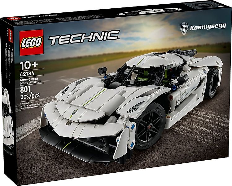 LEGO® LEGO® Technic 42184 Koenigsegg Jesko Absolut Supersportwagen in Weiß günstig online kaufen