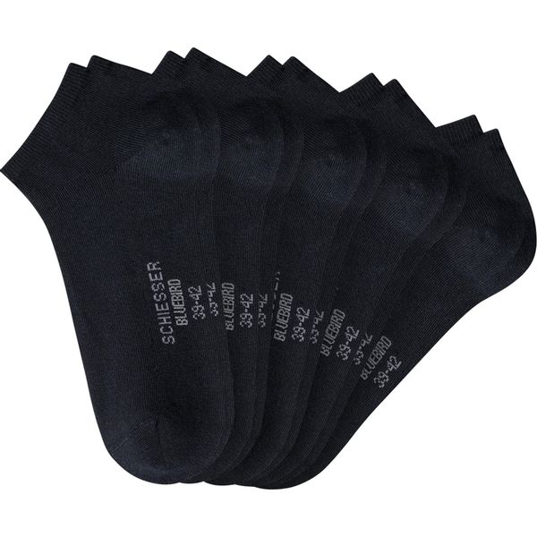 Schiesser Sneakersocken Herren-Sneaker-Socken 5 Paar Uni: günstig online kaufen