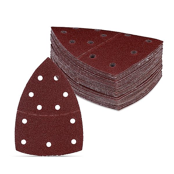 relaxdays Schleifdreieck Schleifpapier Multischleifer 50er Set günstig online kaufen