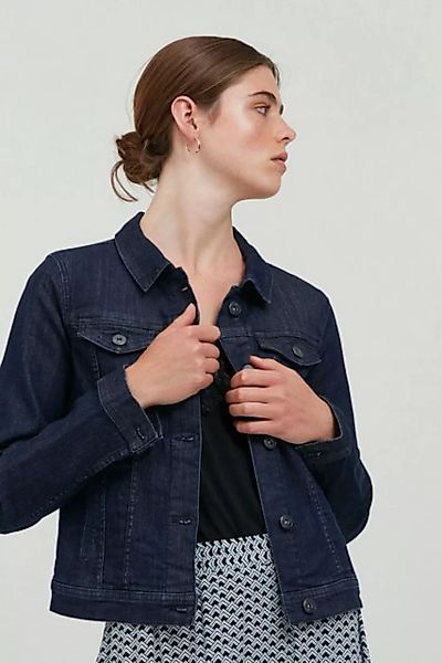 Ichi Jeansjacke IHSTAMPE JA - 20111235 Trendige Jeansjacke mit Knopfleiste günstig online kaufen