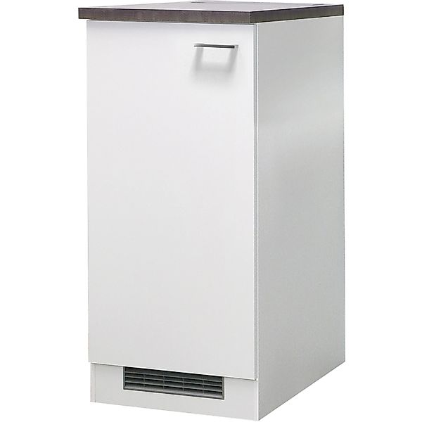 Flex-Well Küchen-Kühlschrankumbau Lucca 60 cm inkl. Abdeckplatte günstig online kaufen