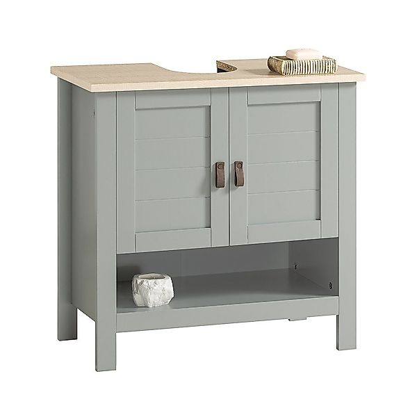 SoBuy Waschbeckenunterschrank BZR69 Badschrank Waschtisch Unterschrank günstig online kaufen