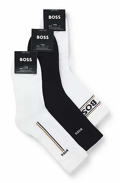 BOSS Socken "Giftset Iconic" 3 Paar tlg. Neuheit, in Geschenk-Box, verstärk günstig online kaufen