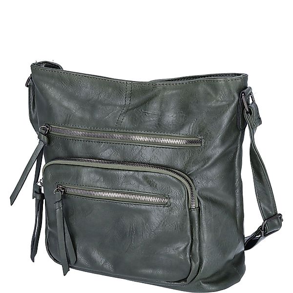Antonio Umhängetasche Antonio Damen Handtasche grün günstig online kaufen