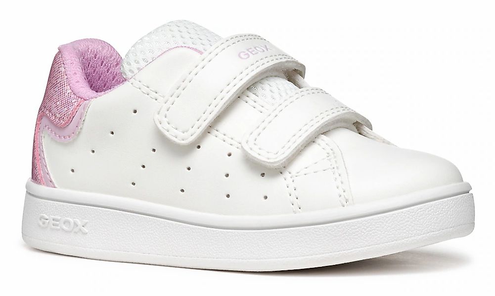 Geox Sneaker "B ECLYPER GIRL", Retro Sneaker, Klettschuh mit bunt glitzernd günstig online kaufen