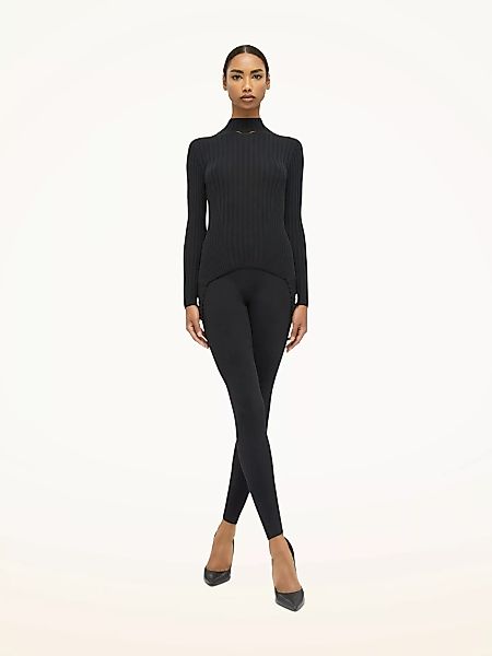 Wolford - Cashmere Top Long Sleeves, Frau, black, Größe: S günstig online kaufen