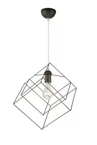 Eckige Hängeleuchte AGATRIA Anthrazit Design Lampe günstig online kaufen