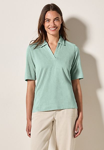 Cecil Poloshirt, in Leinen-Optik günstig online kaufen