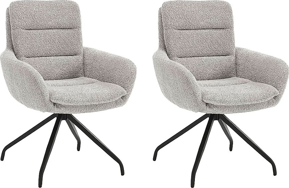 Home affaire Esszimmerstuhl »Taragona«, (Set), 2 St., Boucle, mit unterschi günstig online kaufen