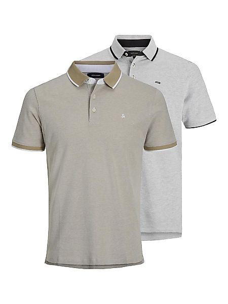 Jack & Jones Poloshirt "JJEPAULOS Slim Fit, sportlich-elegant, mit Stickere günstig online kaufen